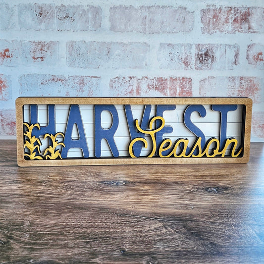 Harvest season: 3D plank