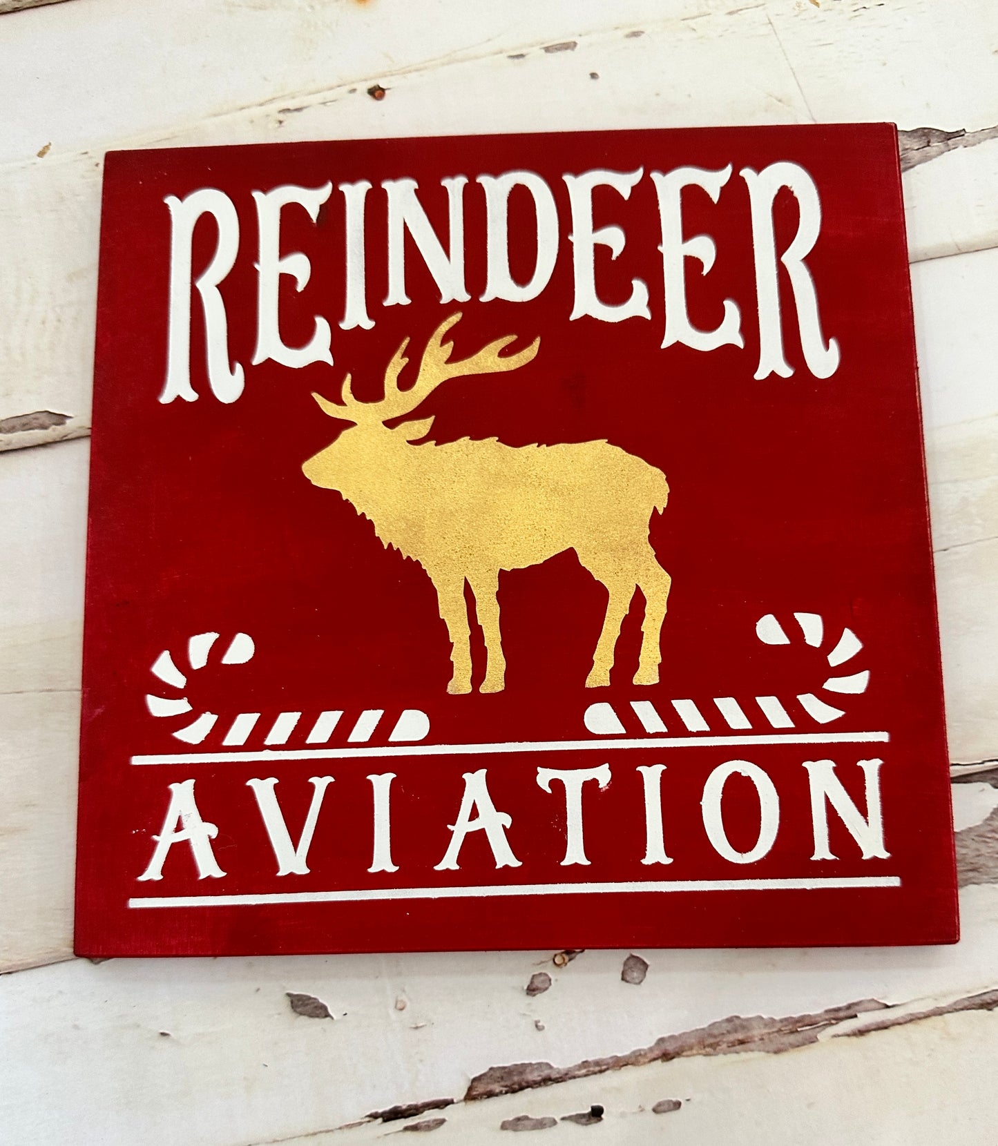 Reindeer Aviation: Square Design A5841N