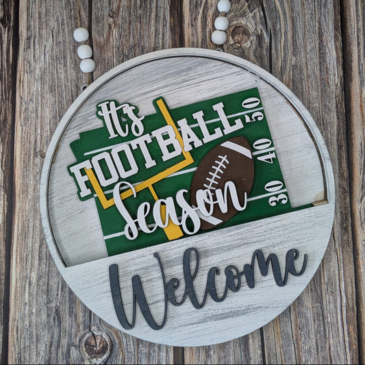 It's Football Season A6242 Dropin 3D laser project