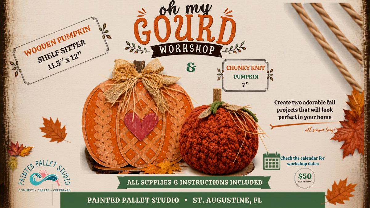 Oh my gourd! Pumpkin workshop