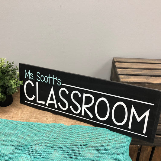 Personalized Classroom:  Plank Design A5671N