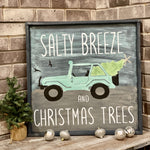 Salty Breeze & Christmas Trees: Square Design A5853N