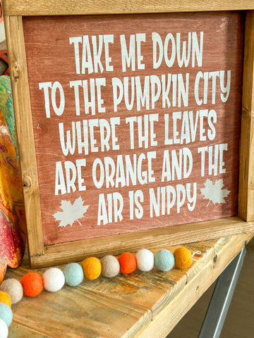 Take me down to the pumpkin city : square A4330N