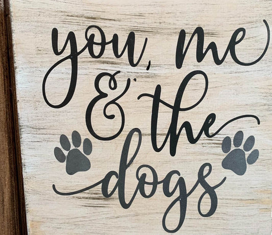 You, me and the dogs: Square Design