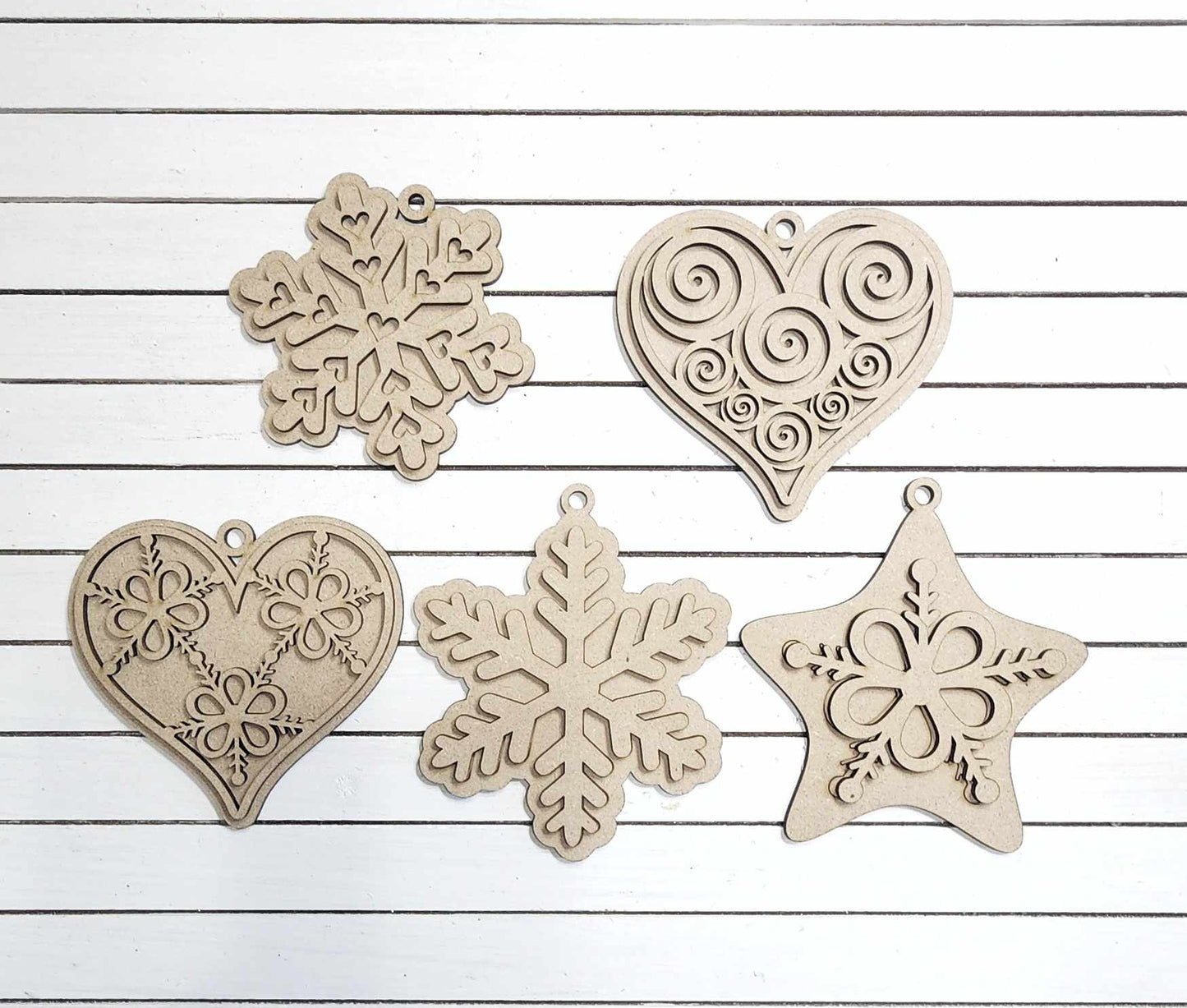 Gingerbread ornaments: 3D Ornaments