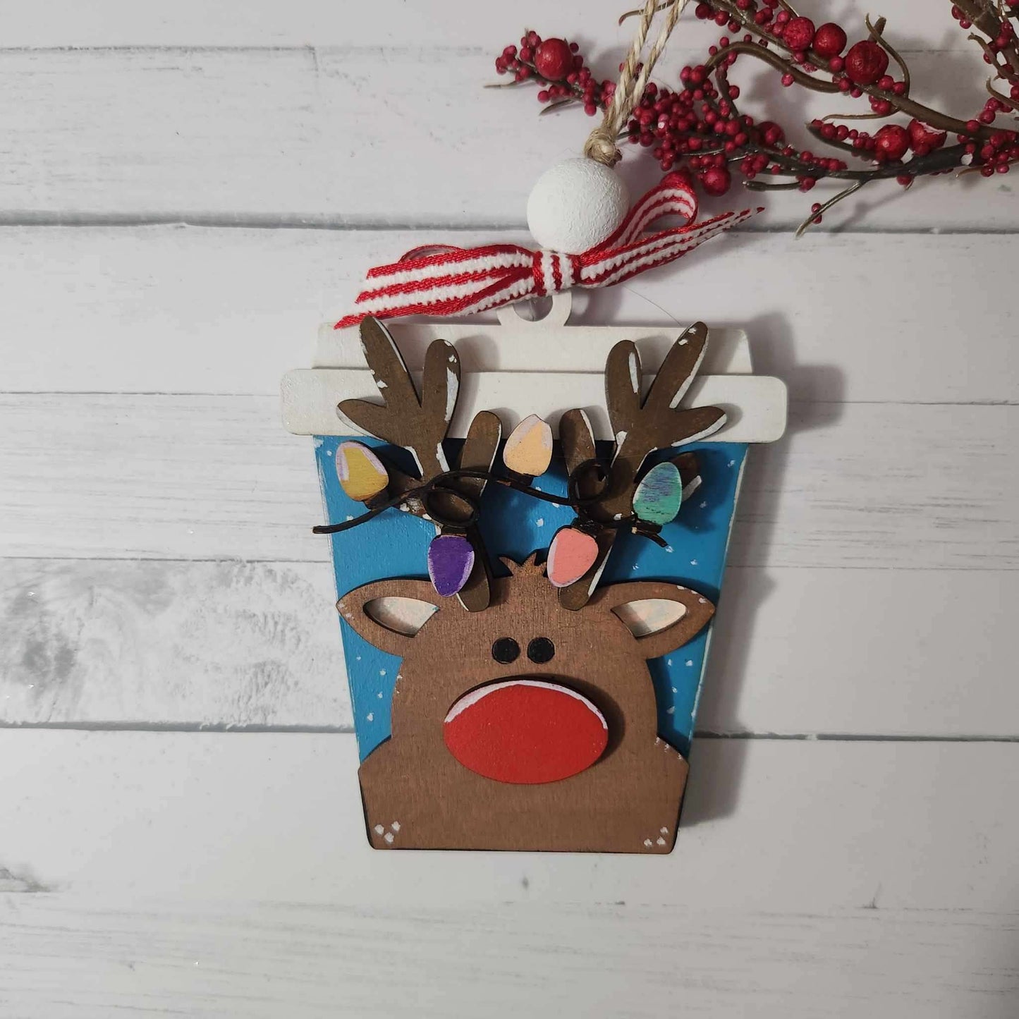 Latte Gift Card Holder: 3D Ornaments A4738N