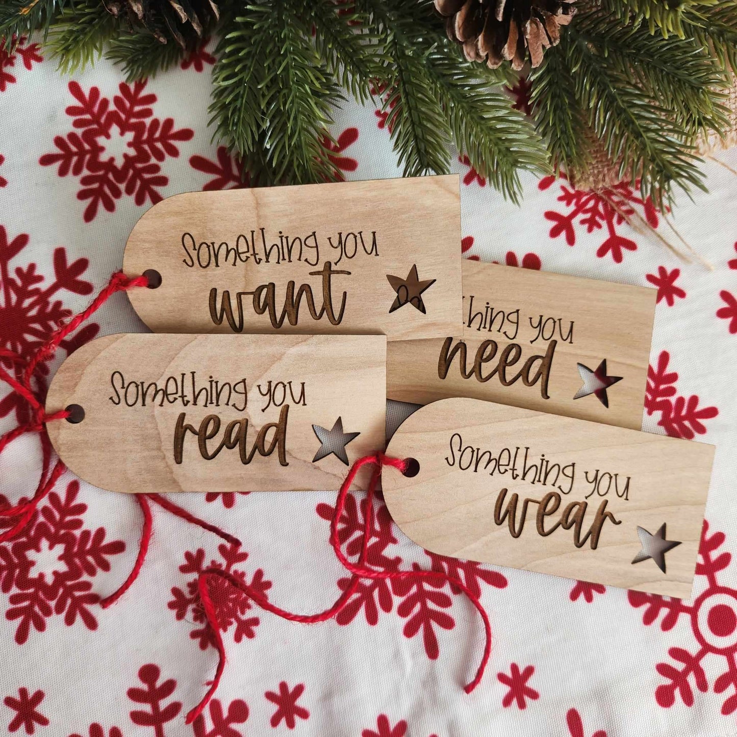 Gift tags: 3D Ornaments A8443N