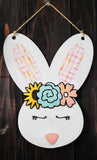 Spring Bunny: 3D Door hanger A1823N