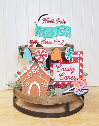 North Pole Sweet Shoppe: Tiered Tray Collection A1730N