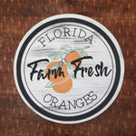 Florida farm fresh Oranges: Round A1693N