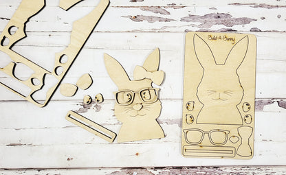 Easter Bunny:  3D pop out kits A1808N