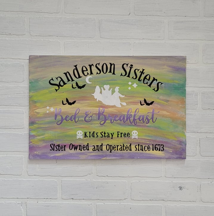 Sanderson Sister's Bed & Breakfast: Rectangle A1489N – Painted Pallet ...