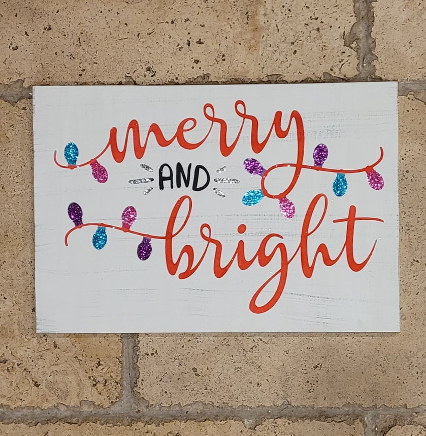 Merry and Bright:    Rectangle A1493N