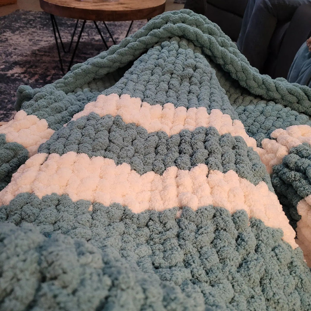 Chunky Blanket: Made-to-Order *OR* DIY Take & Make Kit A1560N – Painted  Pallet Studio