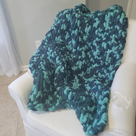 Chunky Blanket: Made-to-Order *OR* DIY Take & Make Kit A1560N – Painted  Pallet Studio