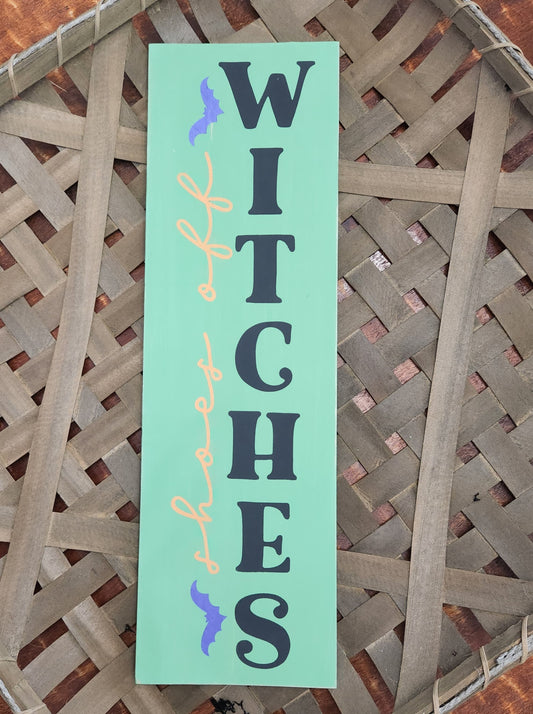 Shoes off Witches: Plank Design A1639N