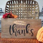 Give thanks: Rectangle A1648N