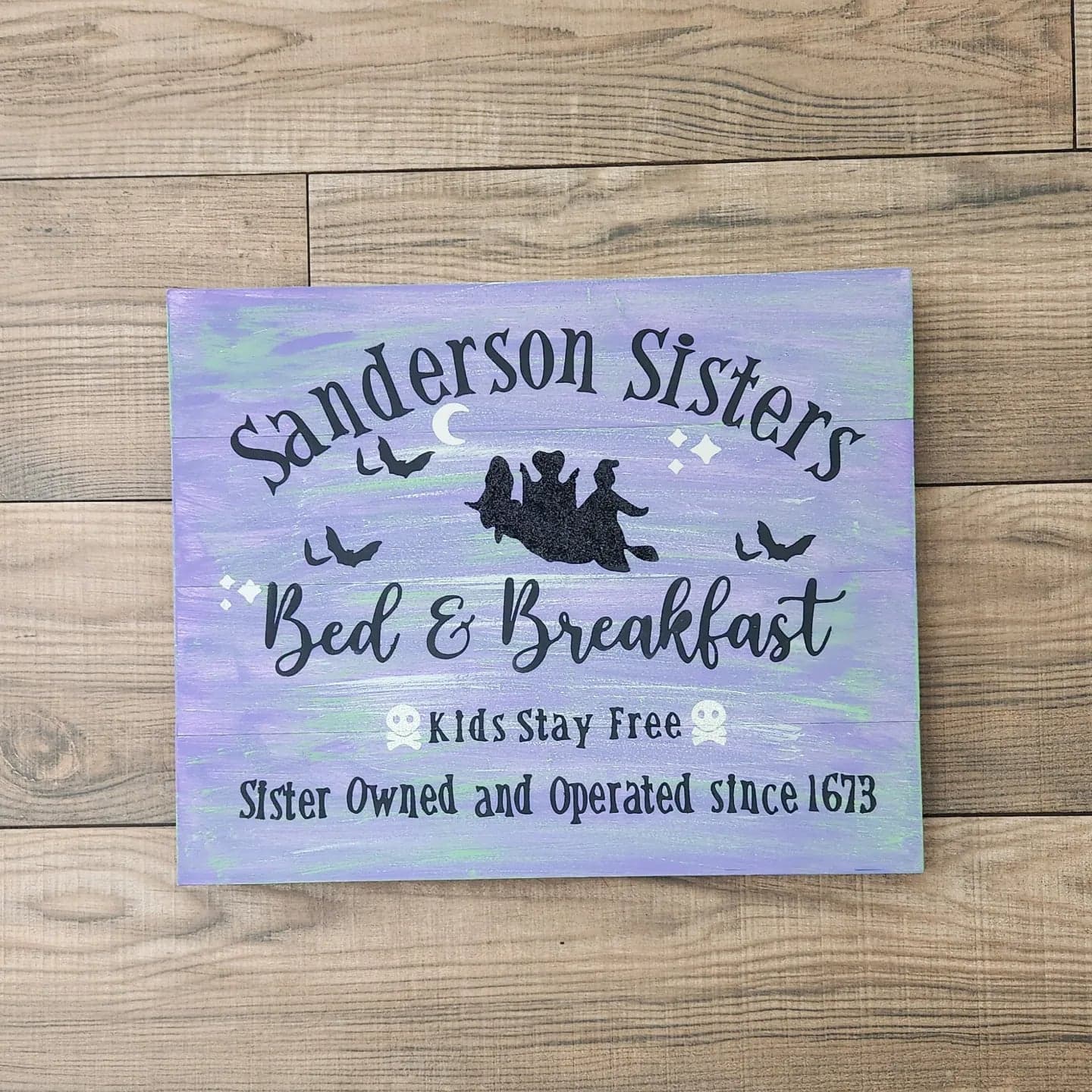 Sanderson Sister's Bed & Breakfast: Rectangle A1489N – Painted Pallet ...