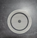 Shiplap Circle Pop-Out: 3D shiplap circle A1838N
