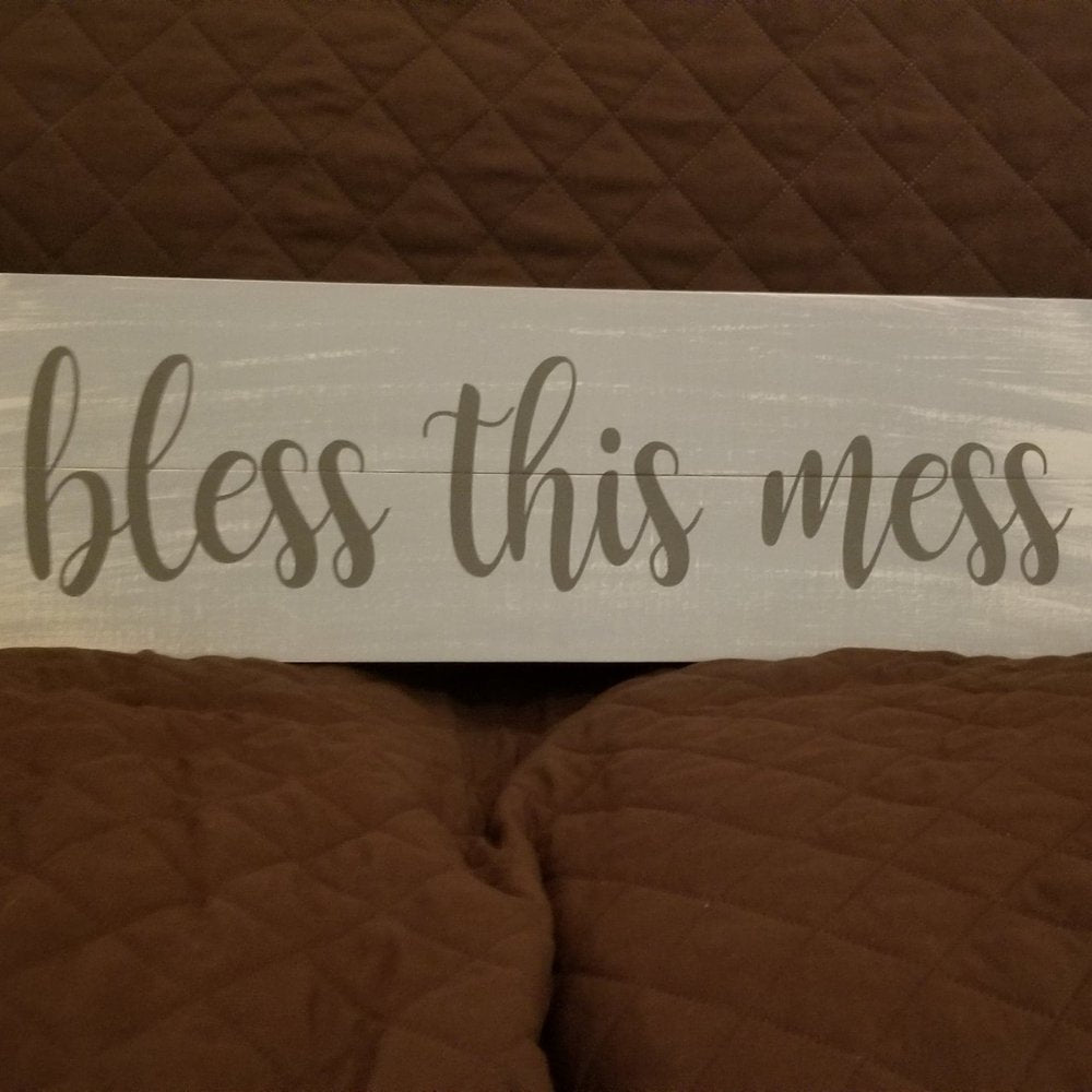 Bless this Mess: Plank Design A1286N