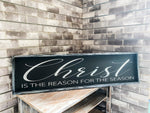 Christ is the reason for the season: Plank Design A1723N