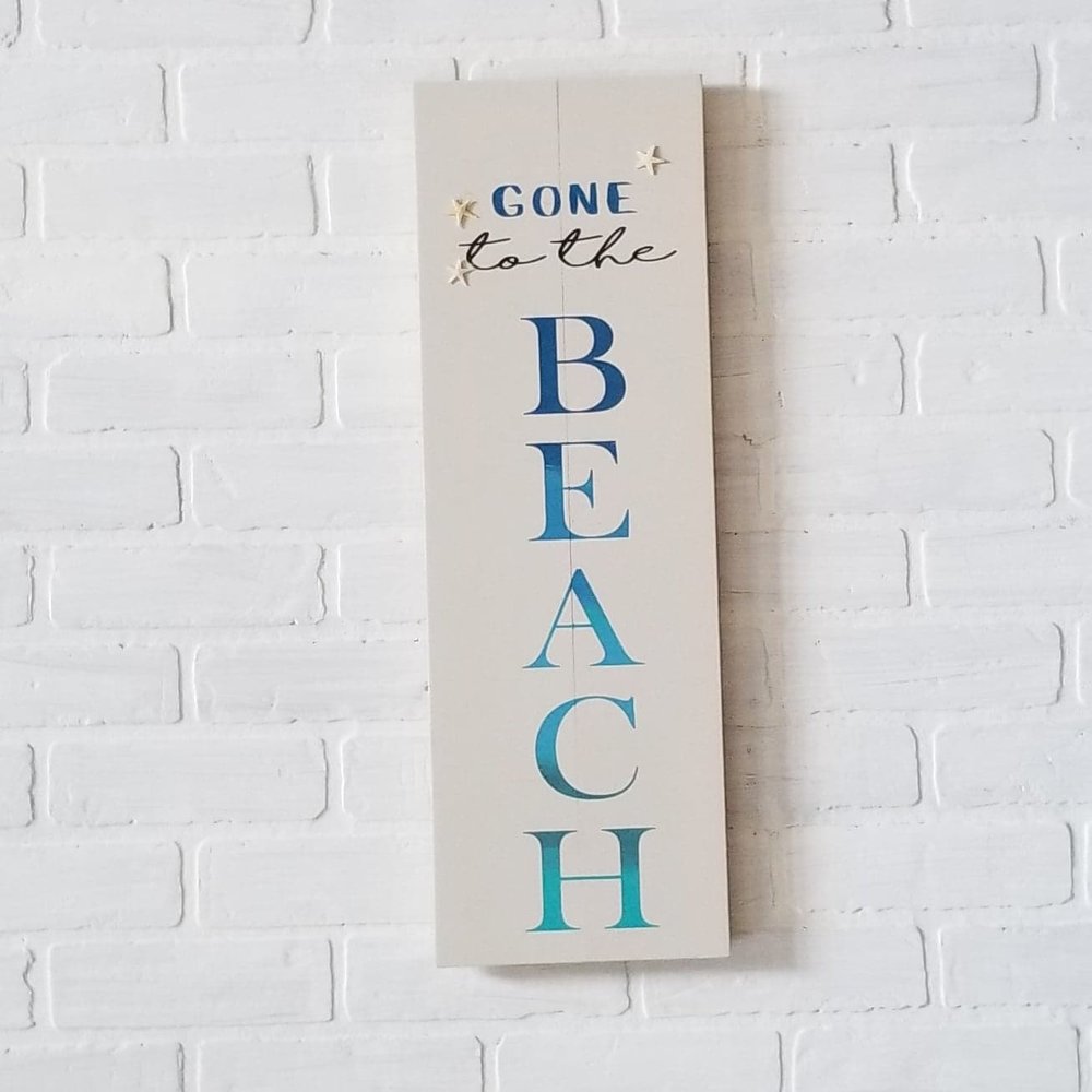 Gone to the Beach: Plank Design A1281N