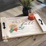 Hello Fall: Serving Tray A1650N