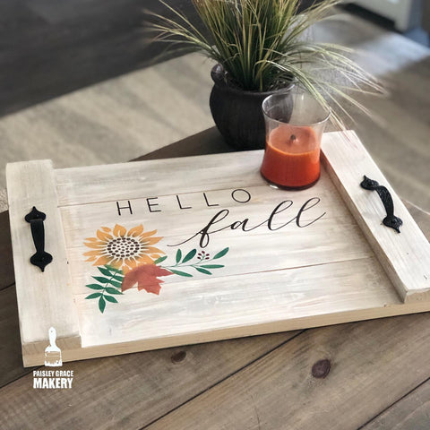 Hello Fall: Serving Tray A1650N