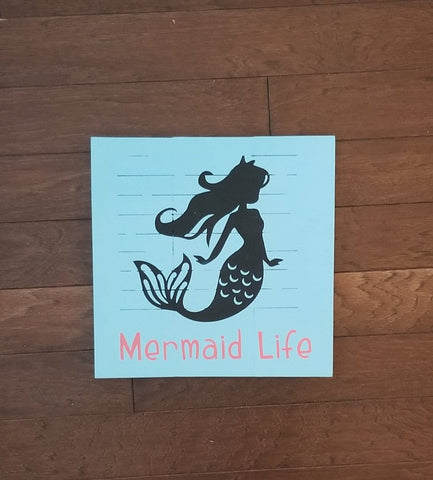 Mermaid Life:  Square Design A1234N