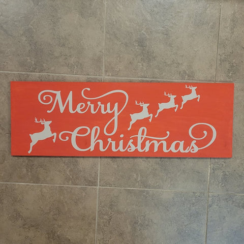 Merry Christmas: Plank Design A1528N