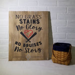 No grass stains No glory:  Rectangle A1374N