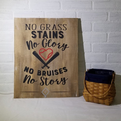No grass stains No glory:  Rectangle A1374N