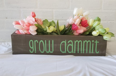 Grow Dammit: planter box A1406N