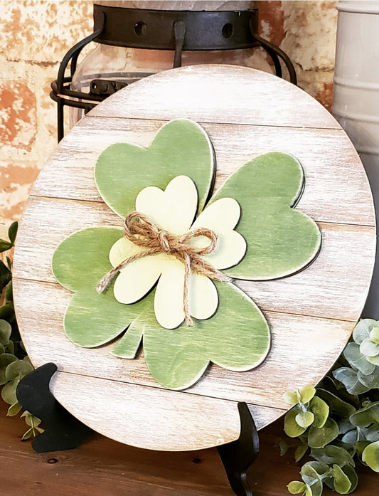 Shamrock:  3D round door hanger A1837N