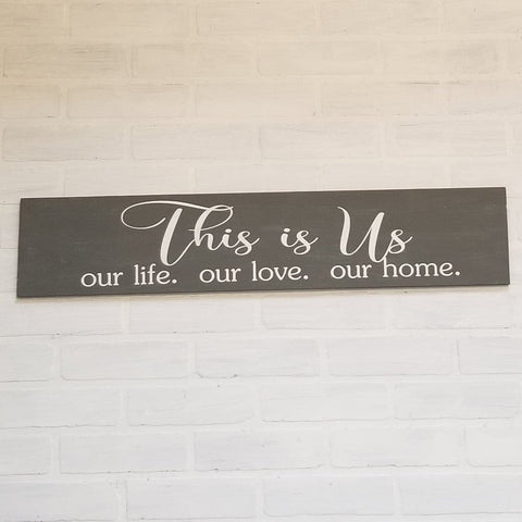 This is Us our life. our love. our home.:  Plank Design A1280N