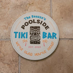 Poolside Tiki Bar, personalized: Round A1318N