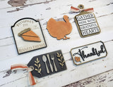 Gather with Grateful Hearts: Laser Tiered Tray Collection A1687N