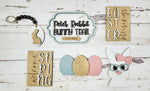 Peter Rabbit Bunny Trail:  Laser Tiered Tray Collection A1805N