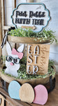 Peter Rabbit Bunny Trail:  Laser Tiered Tray Collection A1805N