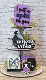 Witchy Vibes: Laser Tiered Tray Collection A1690N