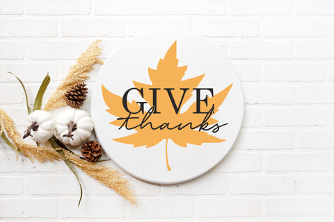 Give thanks and leaf:  Round A1702N