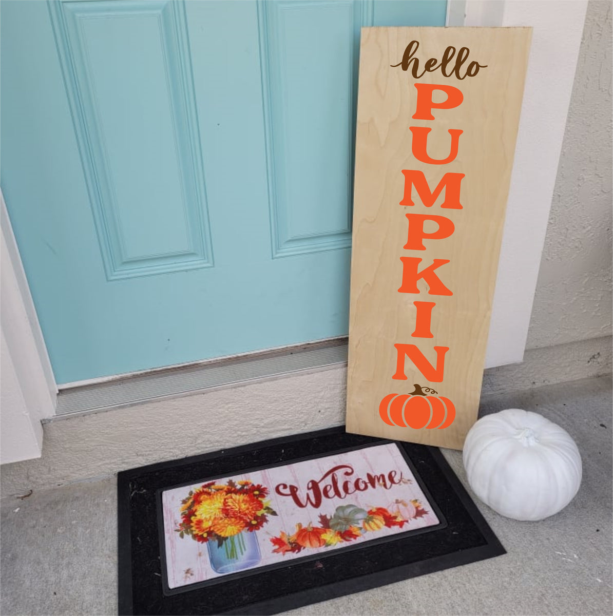 hello Pumpkin: Plank Design – Painted Pallet Studio