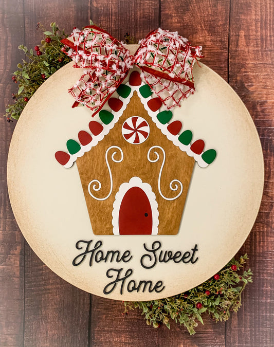 Home Sweet Home: 3D round door hanger A1712N