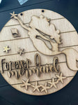 Forever a Mermaid (3D) | Small Round Youth Doorhanger A1660N