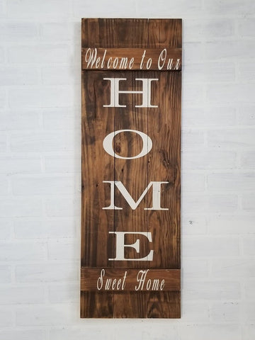 Welcome to our Home: Plank Design A1317N